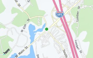 Map of 18 West Elm Street, Hopkinton, MA 01748, USA