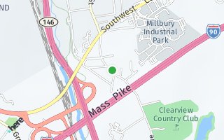 Map of 116 Park Hill Ave, Millbury, MA, USA