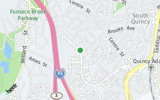 Map of 10  Village Drive, Quincy, MA 02169, USA