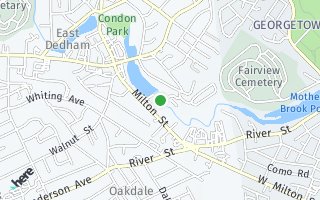 Map of South Stone Mill Drive - Mother Brook Condominium, Dedham, MA 02026, USA