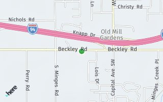 Map of 4720 Beckley rd, battle creek, MI 49017, USA
