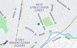 Map of 47 Lexington Avenue, Hyde Park, MA 02136, USA