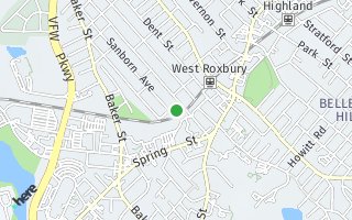 Map of 28 Potomac Street Unit 28, W. Roxbury/Boston, MA 02132, USA