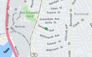 Map of 49 Kendrick Ave, Worcester, MA 01606, USA