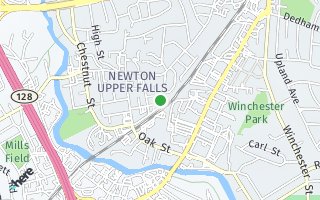 Map of 51-53 Mechanic Street, Newton, MA 02464, USA