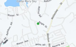 Map of 48 Bogle St, Weston, MA 02493, USA