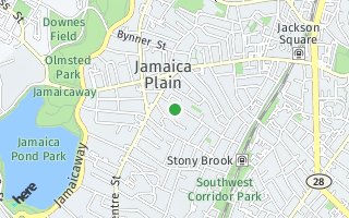 Map of 35 Paul Gore St Unit 2, Jamaica Plain, MA 02130, USA