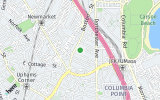 Map of 64 Harvest Street #3, Dorchester, MA 02125, USA
