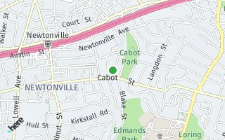 Map of 47 Bridges Ave, Newtonville, MA 02460, USA