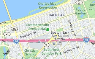 Map of 28 Exeter 712, Boston, MA 02116, USA