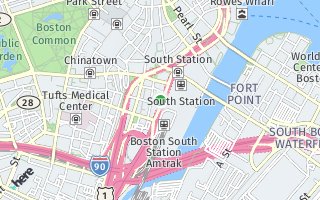 Map of 717 Atlantic Ave, Boston, MA 02111, USA
