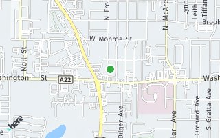 Map of 21 North Frolic Ave., Waukegan, IL 60085, USA