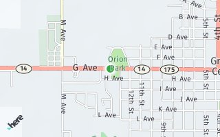 Map of 1401 G Ave 4, Grundy Center, IA 50638, USA