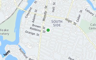 Map of 141 Brown St 141-2 R, Waltham, MA 02453, USA