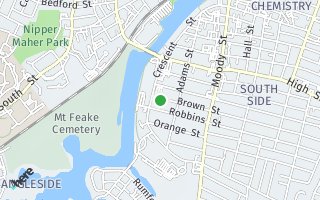 Map of 15 Brown St, Waltham, MA 02453, USA