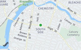 Map of 66 High St A, Waltham, MA 02453, USA