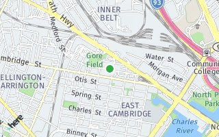 Map of 87 Gore Street 2, Cambridge, MA 02141, USA