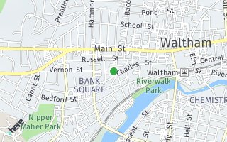 Map of 1  Bemis Avenue #2, Waltham, MA 02451, USA