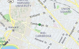 Map of 1643  Cambridge St, Cambridge, MA 02138, USA