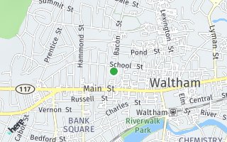 Map of 48 Bacon Street 5, Waltham, MA 02451, USA