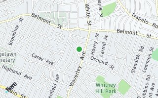 Map of 284 Orchard Street, Watertown, MA 02472, USA