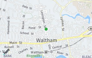 Map of 172 Summer St #9, Waltham, MA 02453, USA