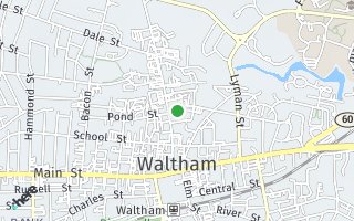 Map of 172 Summer Street #2, Waltham, MA 024521, USA