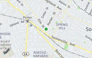 Map of 8 Porter Street, Somerville, MA 02143, USA
