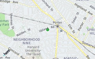 Map of 74 Upland Road U 1, Cambridge, MA 02140, USA
