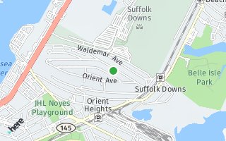 Map of 88 Faywood Ave Unit 3, Boston, MA 02128, USA
