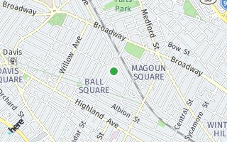 Map of 4 Newman Place, Somerville, MA 02145, USA