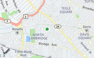 Map of 126 Montgomery Street Unit 3, Cambridge, MA 02140, USA