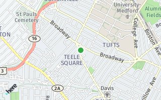 Map of 221 Holland St 2, Somerville, MA 02144, USA