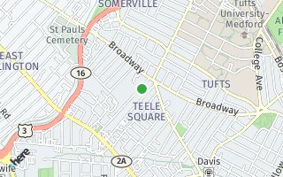 Map of 28 Clarendon Ave, Somerville, MA 02450, USA