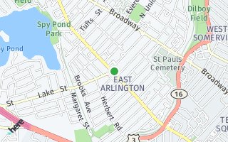 Map of 189 Massachusetts Avenue, Arlington, MA 02474, USA