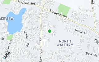 Map of 54 Lionel Ave # A, Waltham, MA 02452, USA