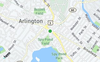 Map of 460 Massachusetts Avenue, Arlington, MA 02474, USA