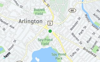 Map of 458 Massachusetts Avenue, Arlington, MA 02474, USA