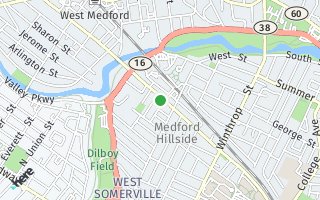 Map of 221 Boston Ave Apt 0, Medford, MA 02155, USA