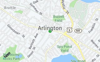 Map of 734 Massachusetts Avenue, Arlington, MA 02476, USA