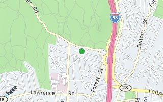 Map of 133 Westwood Road, Medford, MA 02155, USA