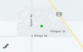 Map of 3135 Marigold Ave, Waterloo, IA 50701, USA