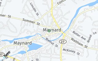 Map of 37 Nason Street, Maynard, MA 01754, USA