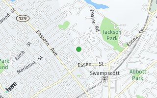 Map of 43 Hillside #2, Swampscott, MA 01907, USA