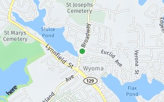Map of 254 Broadway, Lynn, MA 01904, USA