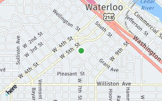 Map of 908 W 6th, Waterloo, IA 50702, USA
