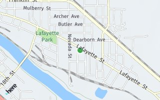 Map of 2160 Lafayette, Waterloo, IA 50701, USA