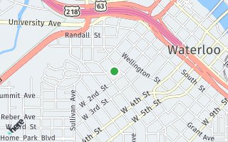 Map of 915 1/2 W 5th St, Waterloo, IA 50702, USA
