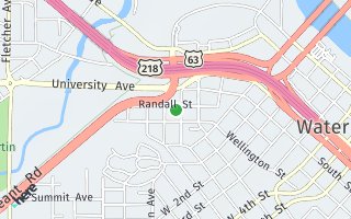 Map of 407 Randall, Waterloo, IA, USA