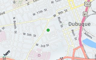 Map of 615 Needham, Dubuque, IA 52001, USA